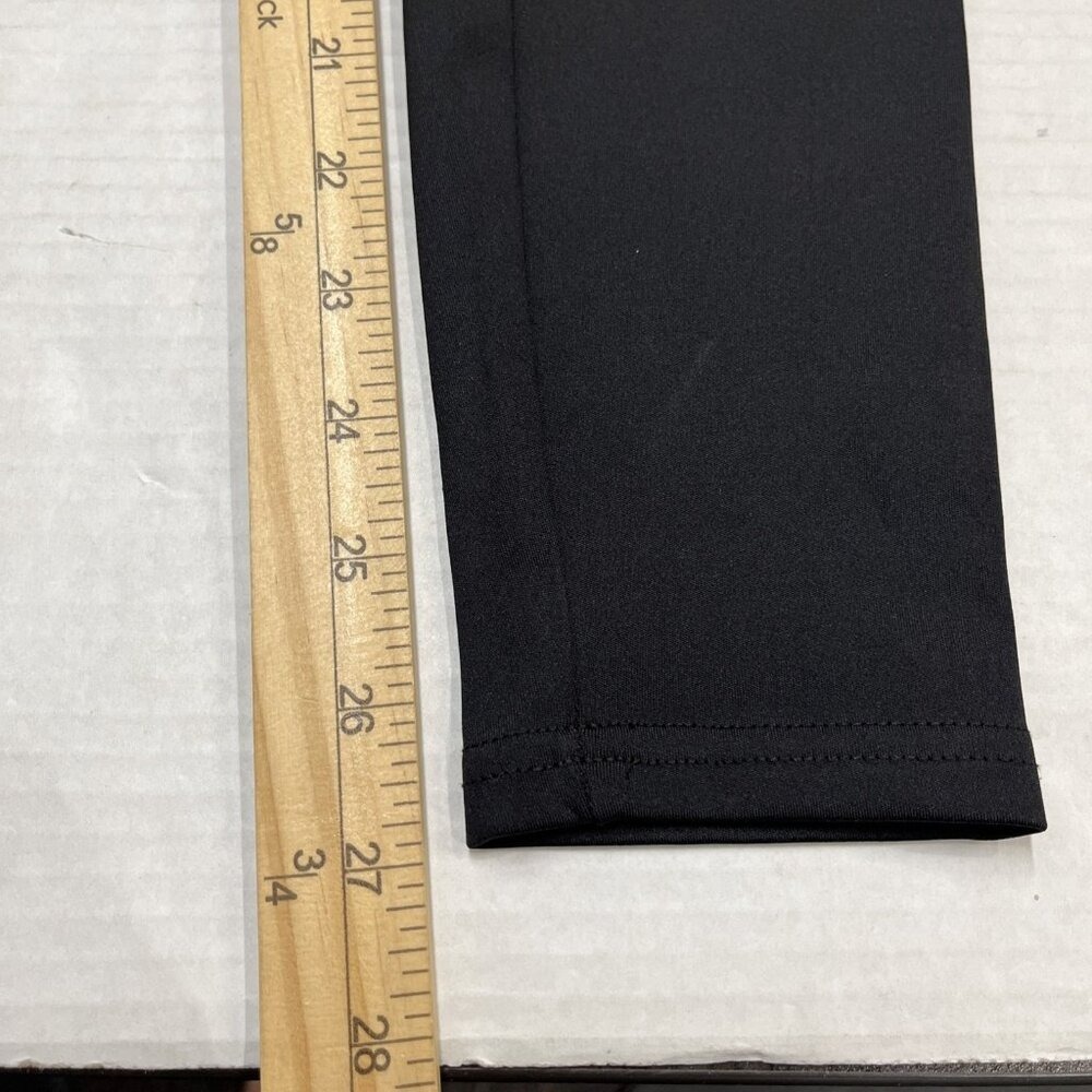 Kappa Leggings Skin Fit Delina Jet Black Size S Athletic Athleisure Casual - Picture 7 of 13